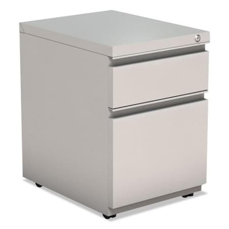 Alera Technologies ALE Two-Drawer Metal Pedestal File with Full Length Pull, Gray PBBFLG